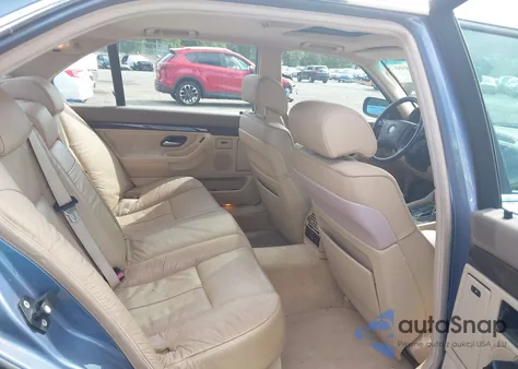 2001 BMW 740Il из США, поврежденный, VIN WBAGH83421DP23764